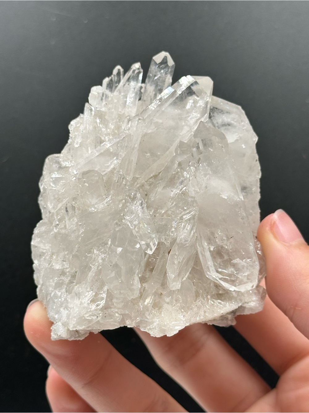 Arkansas Clear Quartz Cluster 🫧🤍🫧 ACQ32